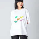 わかめのだいなそー Big Long Sleeve T-Shirt