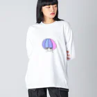 キリシロ煉炭のマッシュくん Big Long Sleeve T-Shirt