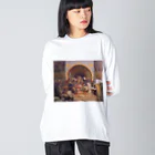 art-standard（アートスタンダード）のミュシャ（Alfons Maria Mucha） / Mucha's The Slav Epic cycle No.4: Tsar Simeon I of Bulgaria (1923) Big Long Sleeve T-Shirt