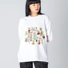 catanorynecoのにゃぁと街の猫たち Big Long Sleeve T-Shirt