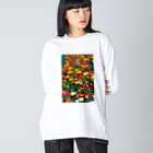 Dreamscape(LUNA)のこんな暖かな彩に乗って・・・ Big Long Sleeve T-Shirt