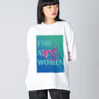 Yuta YoshiのAll for women1 ビッグシルエットロングスリーブTシャツ