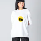 アケジの可愛いもの沢山のショップの黙食アイテム Big Long Sleeve T-Shirt