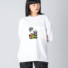 🧩ぇるもぁ_Gの華 Big Long Sleeve T-Shirt