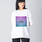 LFBのLFBロゴ ビッグシルエットロングスリーブTシャツ