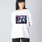 SHOPマニャガハの玉ボケ(ver:カラフル) Big Long Sleeve T-Shirt