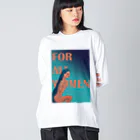 Yuta YoshiのFor all women 5 ビッグシルエットロングスリーブTシャツ