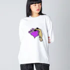 CoopMANのCoop MAN ハート Big Long Sleeve T-Shirt