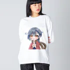 忍のがんばれ忍ちゃん ビッグシルエットロングスリーブTシャツ