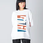 東京Tシャツ　〈名入れ・イニシャルグッズ〉のタカハシさん名入れグッズ（カタカナ）難読？  Big Long Sleeve T-Shirt