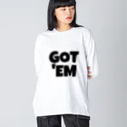 Shop-Tのゴッテム Big Long Sleeve T-Shirt