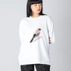 piro piro piccoloのカケス Big Long Sleeve T-Shirt