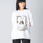 日向のレジャーシート。のドウワウサギ、シンデレラ。 Big Long Sleeve T-Shirt