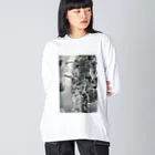 art-standard（アートスタンダード）のグスタフ・クリムト（Gustav Klimt） / 『医学』（1899年 - 1907年） Big Long Sleeve T-Shirt