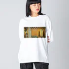 art-standard（アートスタンダード）のグスタフ・クリムト（Gustav Klimt） / 『ベートーヴェンフリーズ』（1901年 - 1902年） Big Long Sleeve T-Shirt