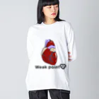 santa_kusosuの心の臓物 Big Long Sleeve T-Shirt