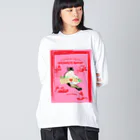 𝙈𝙊𝙈𝙊'𝙨 𝙎𝙝𝙤𝙥のMOMO's shop ビッグシルエットロングスリーブTシャツ