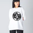 UNchan(あんちゃん)    ★unlimited★のダビデ69　＃0008 Big Long Sleeve T-Shirt