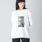 はおはおこーひーのgood evening Big Long Sleeve T-Shirt