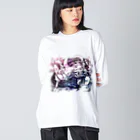 SumiReの九尾と龍　カラー Big Long Sleeve T-Shirt