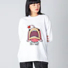 イラスト MONYAAT の海の底のあんこ姫*HEY YOU!*A Big Long Sleeve T-Shirt