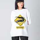 七海ルシアのドラゴンショップの危険！ムカデに注意！！の看板風アイテム Big Long Sleeve T-Shirt