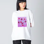 LsDF   -Lifestyle Design Factory-のチャリティー【sweet cats】 Big Long Sleeve T-Shirt