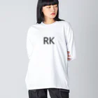 ( 触れないでください )のRK ビッグシルエットロングスリーブTシャツ
