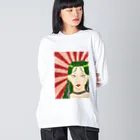 yoisoの神 Big Long Sleeve T-Shirt