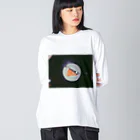 たそがれの雨のチーズケーキ Big Long Sleeve T-Shirt