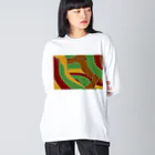 うぐいすの茂み Big Long Sleeve T-Shirt