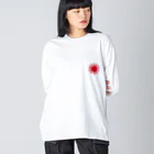 旭日旗の旭日堂の【プチ旭日旗】シリーズ Big Long Sleeve T-Shirt