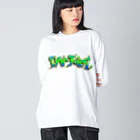 IW-Joint.のグラフィティロゴ　ロングT 1st. Big Long Sleeve T-Shirt