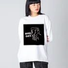 HANG OVERのHANG  OVER ロンT ビッグシルエットロングスリーブTシャツ