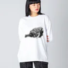 Ciruelas(シルエラズ)のハトゥ Big Long Sleeve T-Shirt