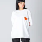 川沿い豆工房 出張所のあるぱかくん Big Long Sleeve T-Shirt