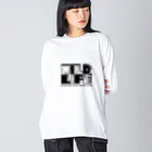 Lab of Wildlife Biology and Medicine OfficialのWILDLIFE - Light color Big Long Sleeve T-Shirt