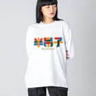 中華呪術堂（チャイナマジックホール）の半吊子【おっちょこちょい】 ビッグシルエットロングスリーブTシャツ