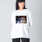 しえろの宇宙猫（スペースキャット） Big Long Sleeve T-Shirt