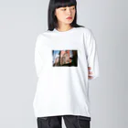 よしおなんですのまちなみ Big Long Sleeve T-Shirt