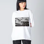 P stock の水族館の可愛いお魚 Big Long Sleeve T-Shirt