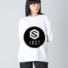 わんこイン、ぉ( ´ ▽ ` )ﾉのIOST ビッグシルエットロングスリーブTシャツ