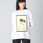 ArtShirtの Vitis: White Staminate ビッグシルエットロングスリーブTシャツ