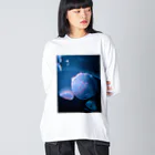 クラブアクアリウムのにじくらげ ビッグシルエットロングスリーブTシャツ