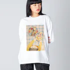 高橋ひでみのクッキー…じゃない🍪🧵 Big Long Sleeve T-Shirt