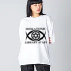 AURA_HYSTERICAのMISKATONIC LIBRARY STAFF Big Long Sleeve T-Shirt