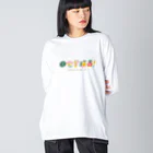 aoki kanae┃ designshop aokiの自宅警備員ver03 ビッグシルエットロングスリーブTシャツ