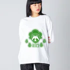 トンガリゴートの化け狸ロゴ Big Long Sleeve T-Shirt