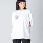 雪の子たけのこの蝸牛?さん Big Long Sleeve T-Shirt