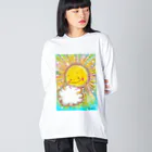 ❤Loveちゃんshop❤のいつも一緒だよ♪ Big Long Sleeve T-Shirt